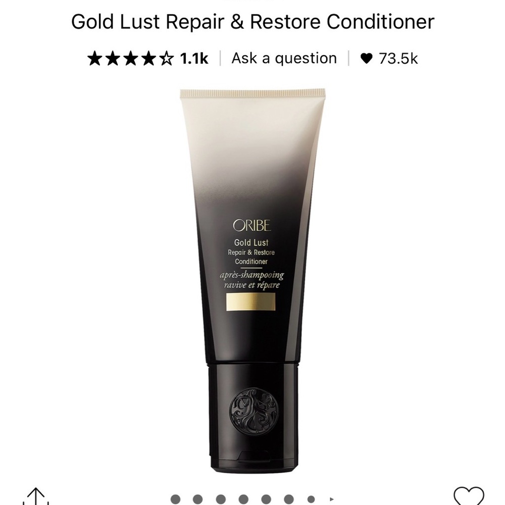 Oribe Gold Lust Repair & Restore Conditioner 200ml